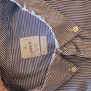 GAP LIVED-IN Striped Men's Shirt
